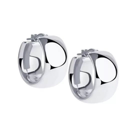 Серьги из серебра