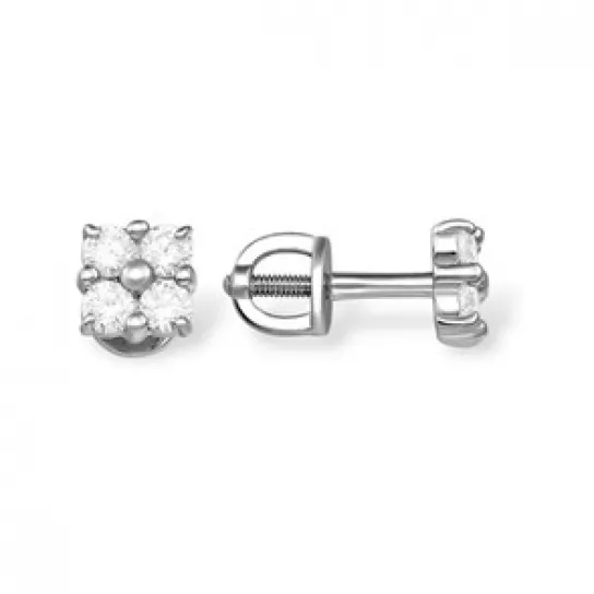 Серьги из серебра