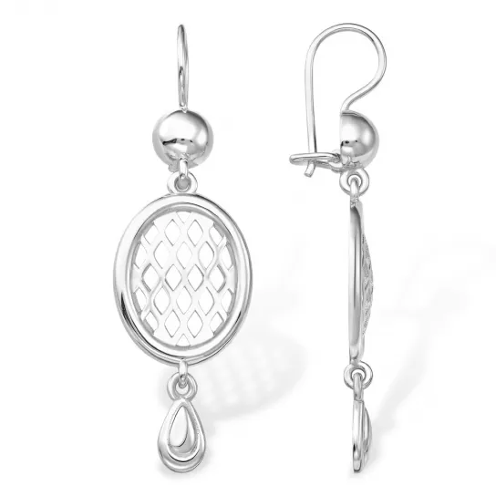 Серьги из серебра