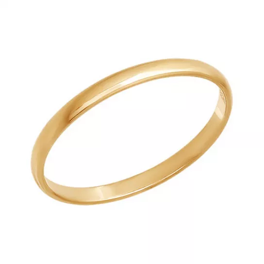 Кольцо обручальное из золота