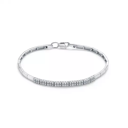 Браслет с бриллиантами из золота