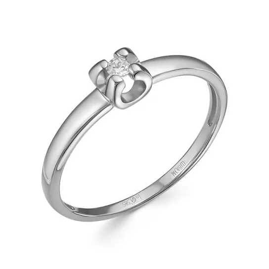 Кольцо с бриллиантами из золота