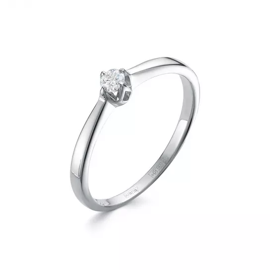 Кольцо с бриллиантами из золота