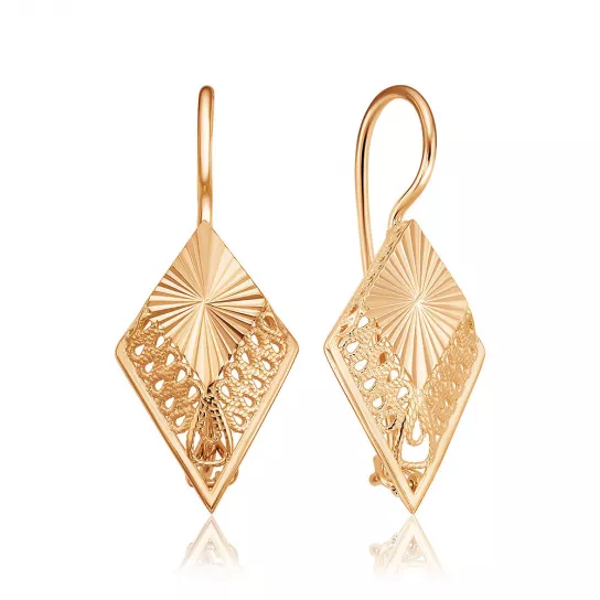 Серьги из золота