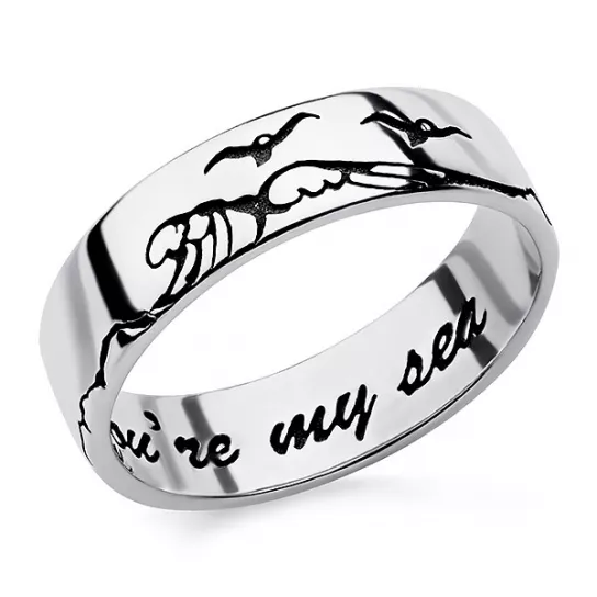 Кольцо из серебра