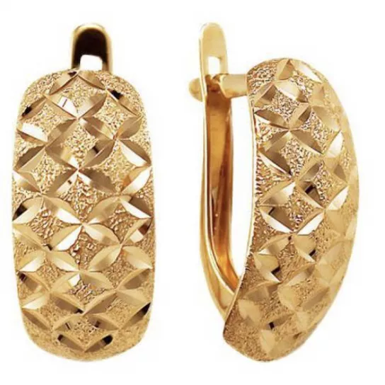 Серьги из золота