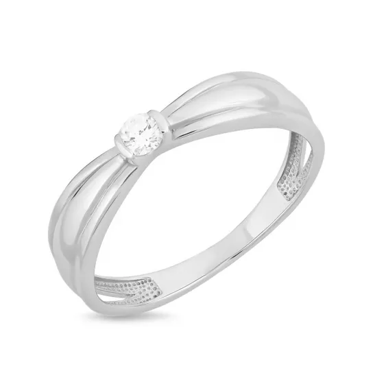 Кольцо с бриллиантами из золота