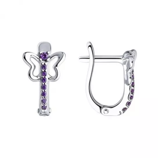 Серьги из серебра